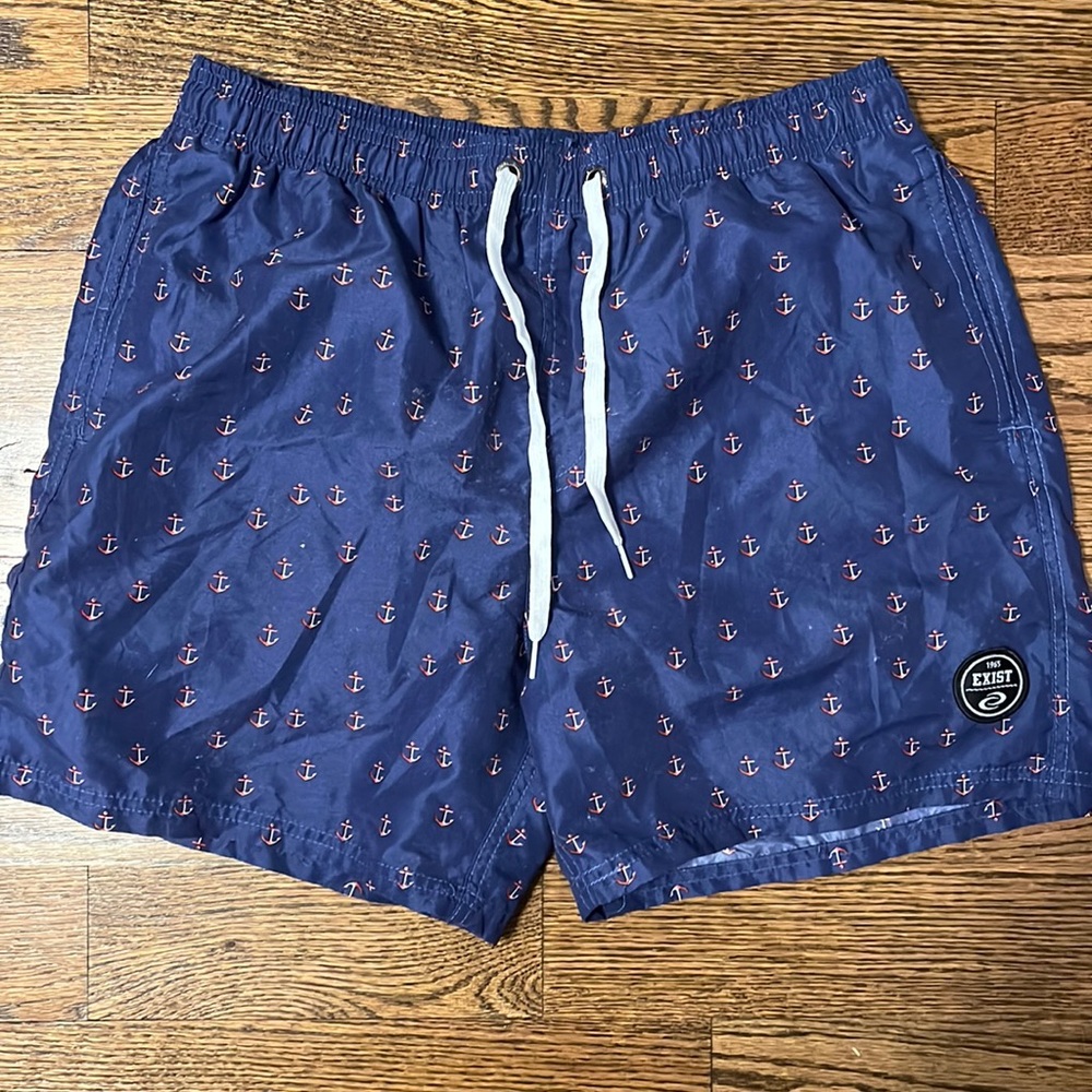 Boys Exist Swim Anchor Bathing Suit